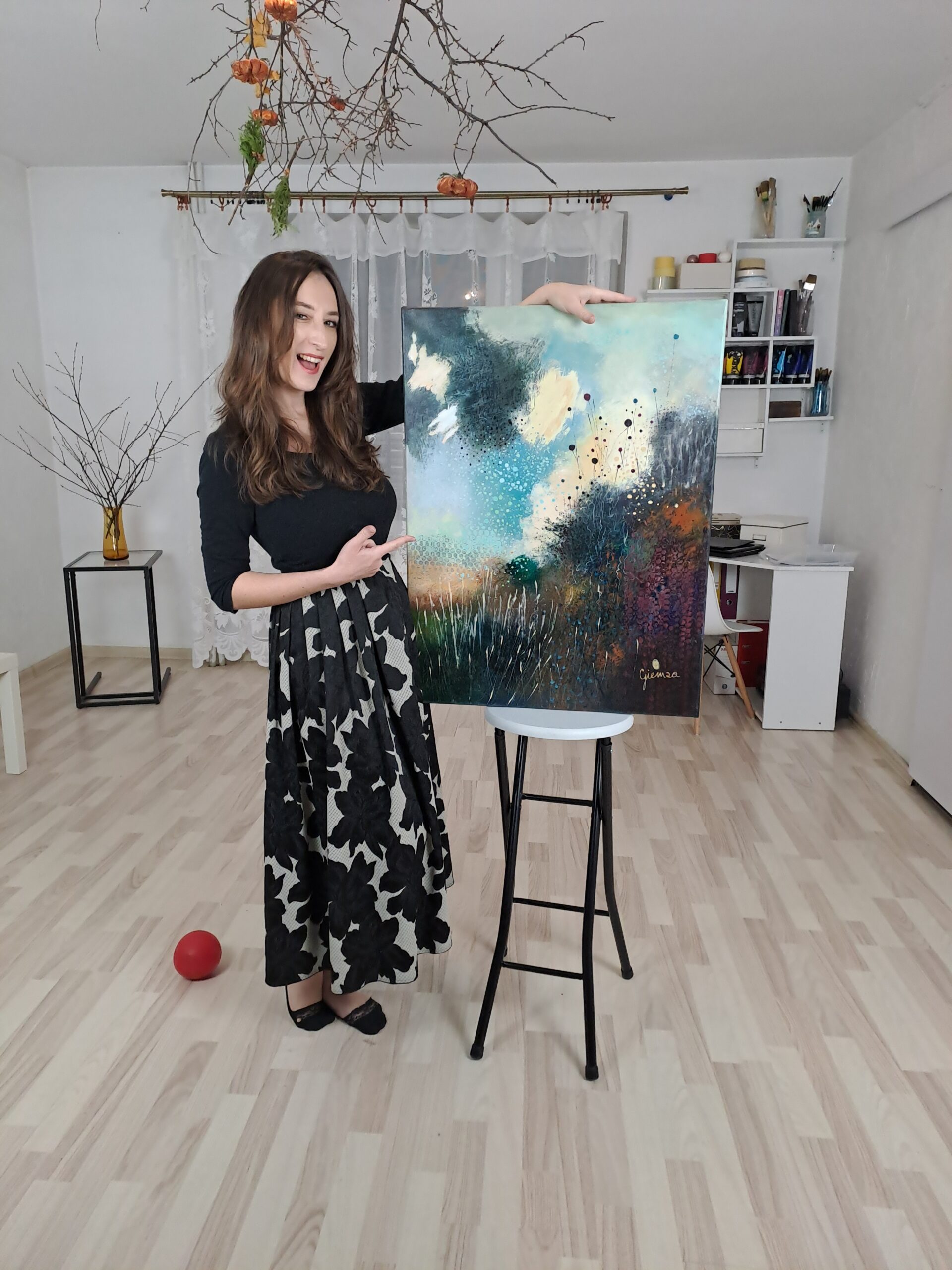 Daria Giemza "Łąka III" - obrazek 4