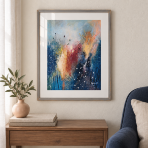 PRINT Daria Giemza "Łąka IV"