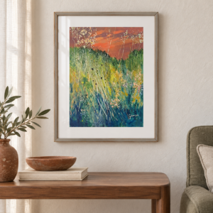 PRINT Daria Giemza "Łąka V"